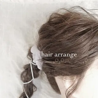 ロング ヘアアレンジ うる艶カラー asukaのヘアスタイル