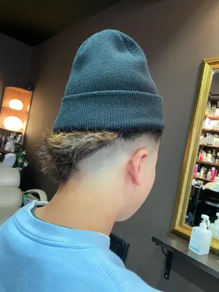 カラー パーマ メンズ メンズサロン AXLのヘアスタイル