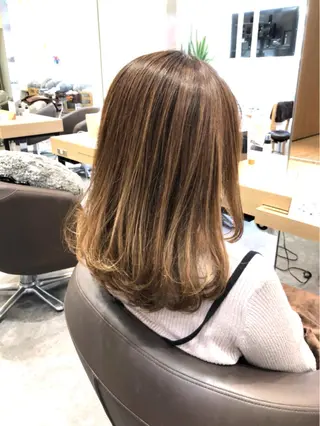 カラー 似合わせカットカラー 望月一生のヘアスタイル