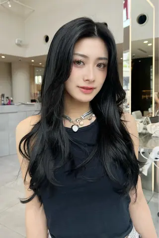 ロング カラー minx shibuya  smart saron所属・清水 翔太のヘアスタイル