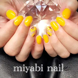 ネイル miyabi nail 桂川駅近くのネイルデザイン