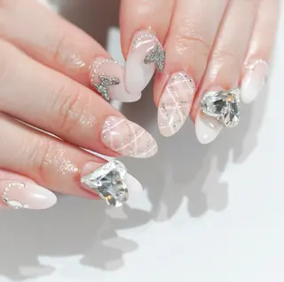 セミロング Re nailのネイルデザイン