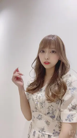 ロング 中西 優典のヘアスタイル