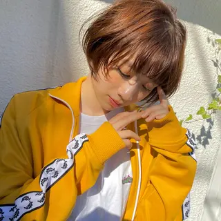 ショート 舟山 瑛太郎のヘアスタイル