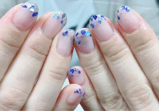 ネイル ニュアンスネイル🌈 MYU Nailsのネイルデザイン