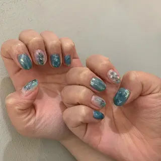 ネイル 新宿ニュアンスネイル makotoのネイルデザイン