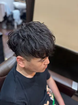 パーマ メンズ ヒロ銀座ヘアーサロン御徒町店所属・⠀ まりんのヘアスタイル