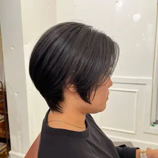 ショート hair lounge anrio MAR所属・銘苅 祥一のヘアスタイル