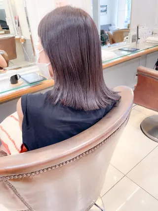 ミディアム カラー ✨カラー支持No.1 🧸ワキ カナコ🧸のヘアスタイル