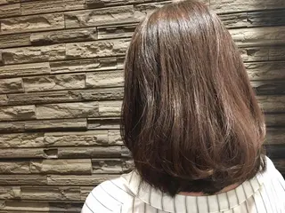 ミディアム 【ヌーベルバレ】 ゆきみのヘアスタイル
