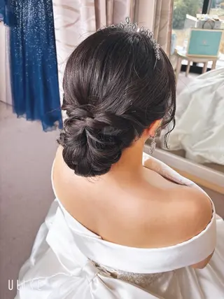 ヘアアレンジ ✨透明感艶カラー ✨💍Yuri💍のヘアスタイル