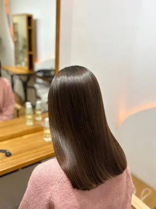 セミロング 3tuba Asumiのヘアスタイル