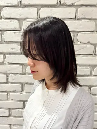 ミディアム ショート特化/ 上原麗咲希のヘアスタイル