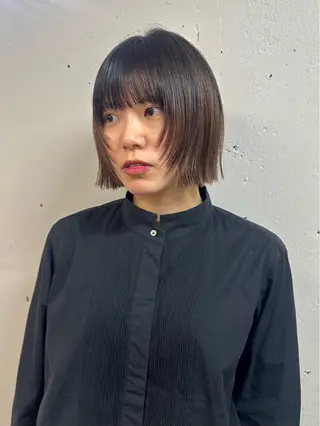 ショート ハッシュカット🎀 レイヤーカットのヘアスタイル