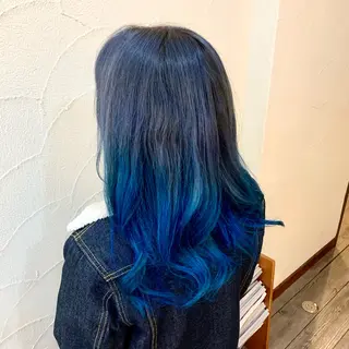 セミロング カラー ヘアアレンジ ✂︎中山竜哉✂︎ 川崎スタイリストのヘアスタイル