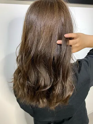 ロング 師藤 達也のヘアスタイル