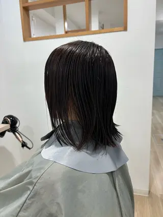 ミディアム 『大西　陸』 透明感color🔆のヘアスタイル