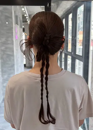 ロング ヘアアレンジ 古田夏鈴 /モデル募集中のヘアスタイル