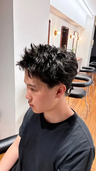 ショート メンズ メンズカット 髙橋創のヘアスタイル