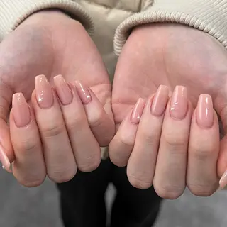 ネイル SHIORI🐈‍⬛ 韓国⌇ワンホンネイルのネイルデザイン