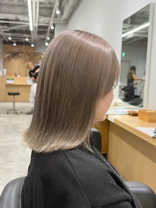 ロング カラー 巻ける髪質改善🫧ハ イライト/永田汰伊智のヘアスタイル