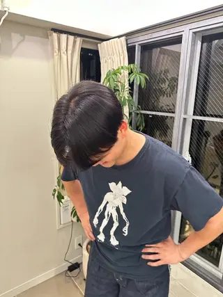 カラー レイヤーカット🐩 透明感カラー モカのヘアスタイル