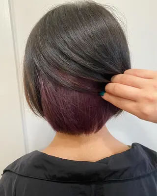 ショート カラー 長芝 遥香のヘアスタイル