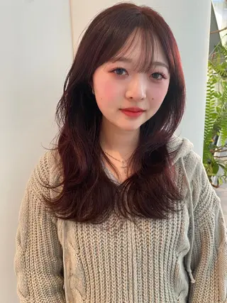 ロング カラー mai / linoah˚✧のヘアスタイル