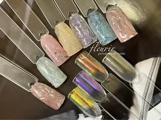 ネイル フルリール 【プライベートサロンのネイルデザイン