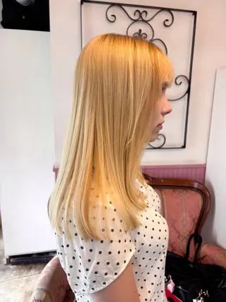 セミロング カラー メンズ 表参道Lise おおいしおりのヘアスタイル