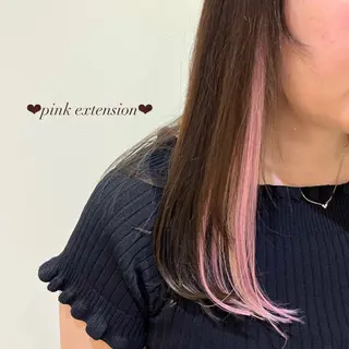 エクステ🎀 暖色カラー🎀amiのヘアスタイル