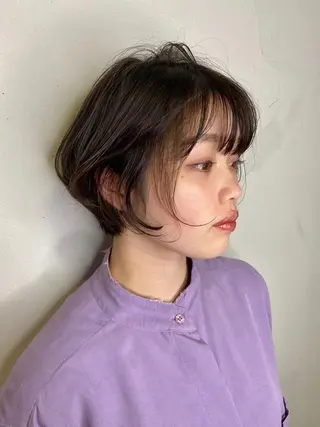 ショート 宮腰 瑠果のヘアスタイル