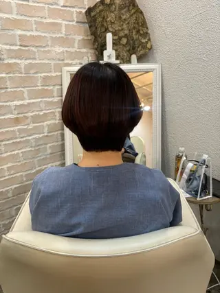 ショート 山﨑彩乃 🫧 髪質改善✨️のヘアスタイル