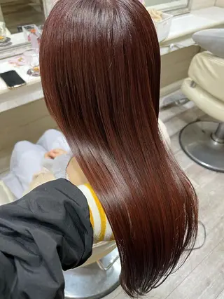 ロング カラー カラー職人 なかもと たつひろのヘアスタイル