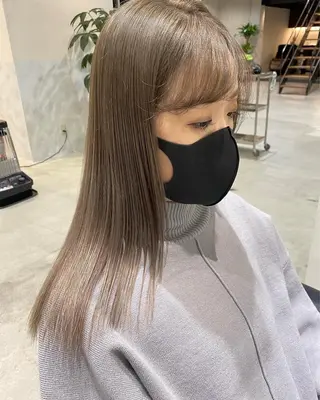 セミロング カラー MAYU / Raf.のヘアスタイル