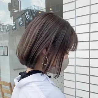ミディアム ダブルカラー/艶髪 🪽minoriのヘアスタイル
