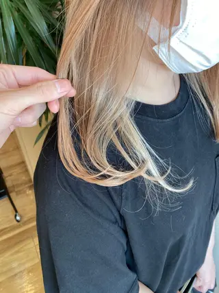 ミディアム カラー 杉田 健太のヘアスタイル
