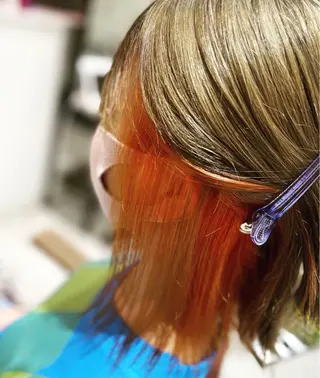 ミディアム 😈サクマ シオン😈のヘアスタイル