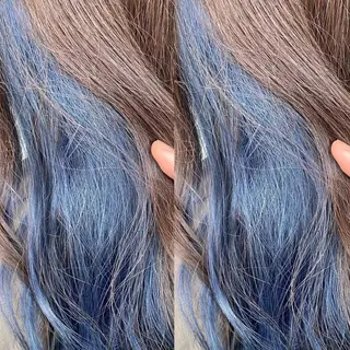 カラー ヘアメ🎀推しカラー 🥣横浜/しほ🧸のヘアスタイル