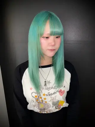 ロング カラー Mikoto /透明感カラー/原宿のヘアスタイル