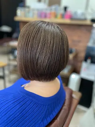 ショート 💎白髪染めも対応 🙆👌山本明菜のヘアスタイル