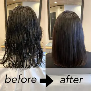 セミロング 野呂 隼人のヘアスタイル