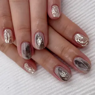 ショート ネイル 酒井 七緒子のネイルデザイン