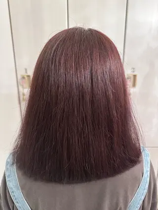 ミディアム カラー 古澤 由紀子のヘアスタイル