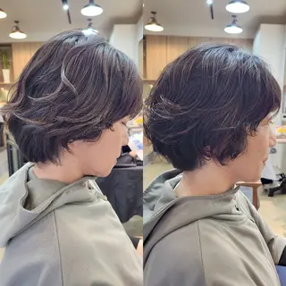 ショート 野村 果音(カノン)のヘアスタイル