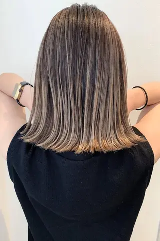 カラー Defi【ディフィー】所属・defi/ rinaのヘアスタイル