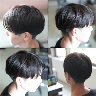 ショート メンズ 中島 剛のヘアスタイル