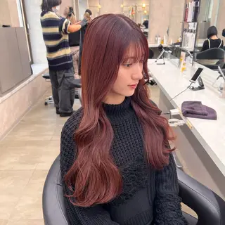 ロング カラー 💖札幌カラー 指名No.1💖玲奈のヘアスタイル