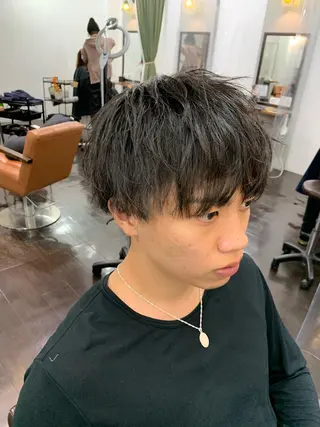 カラー パーマ メンズ 名古屋駅/トップス タイリスト/大黒拓哉のヘアスタイル