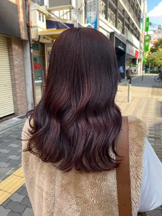 カラー 暖色🍎透明感カラー 🩵小林かりんのヘアスタイル